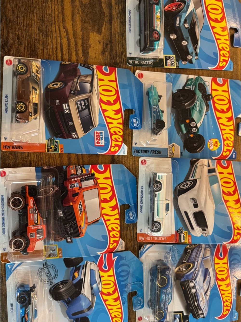 Hot Wheels Assorted Toy Cars - Blue & Teal Mix